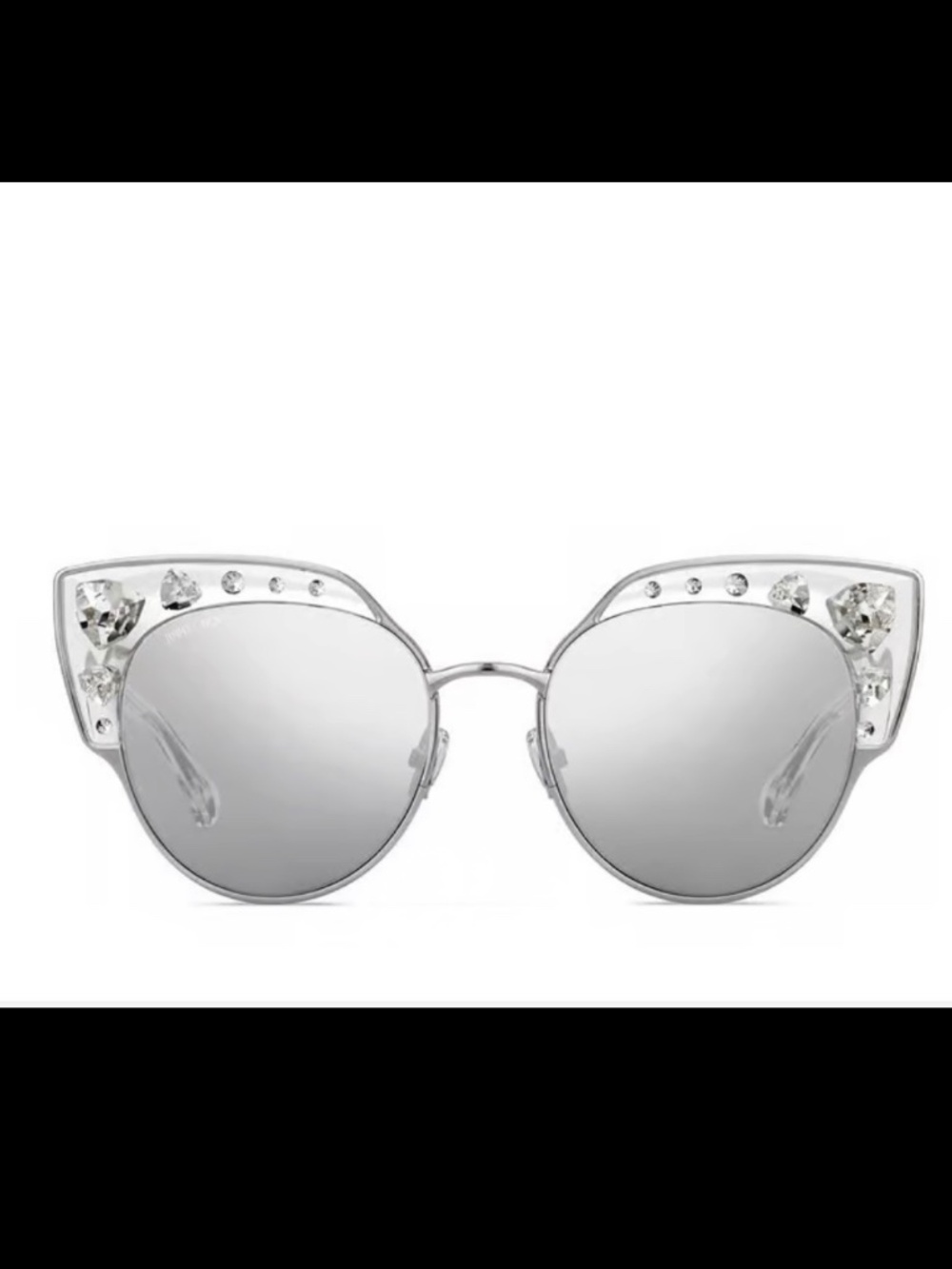 Jimmy Choo Crystal Embellished cat eye sunglasses